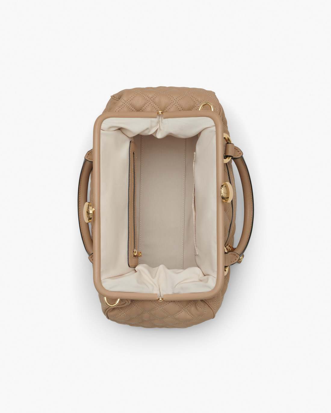 Re-Edition Quilted Leather Stam Bag Camel Marc Jacobs / BAGS