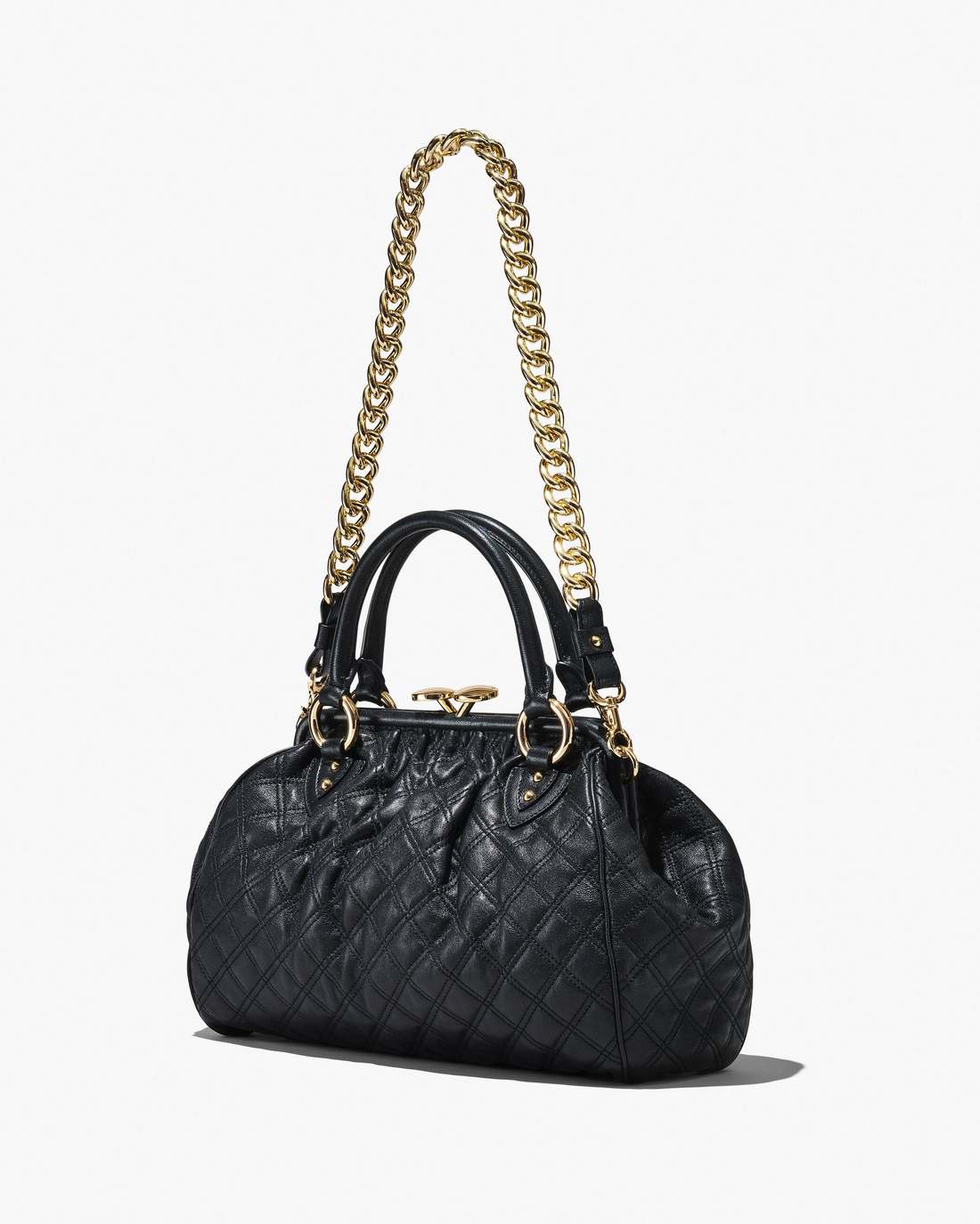 Re-Edition Quilted Leather Stam Bag Black Marc Jacobs / BAGS