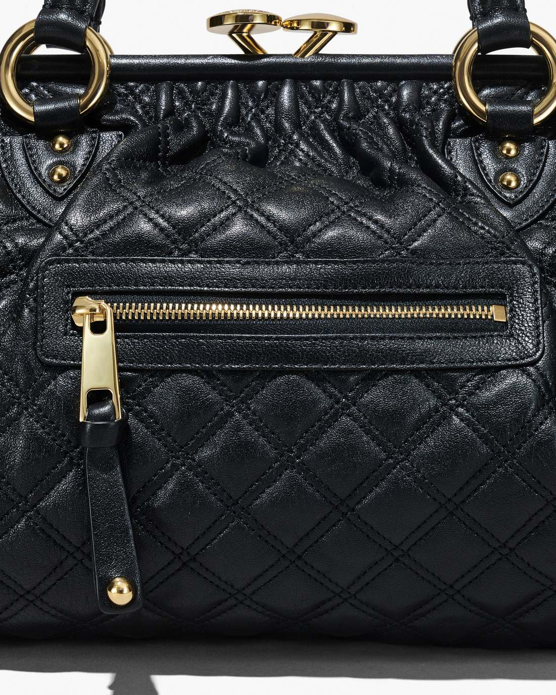 Re-Edition Quilted Leather Stam Bag Black Marc Jacobs / BAGS