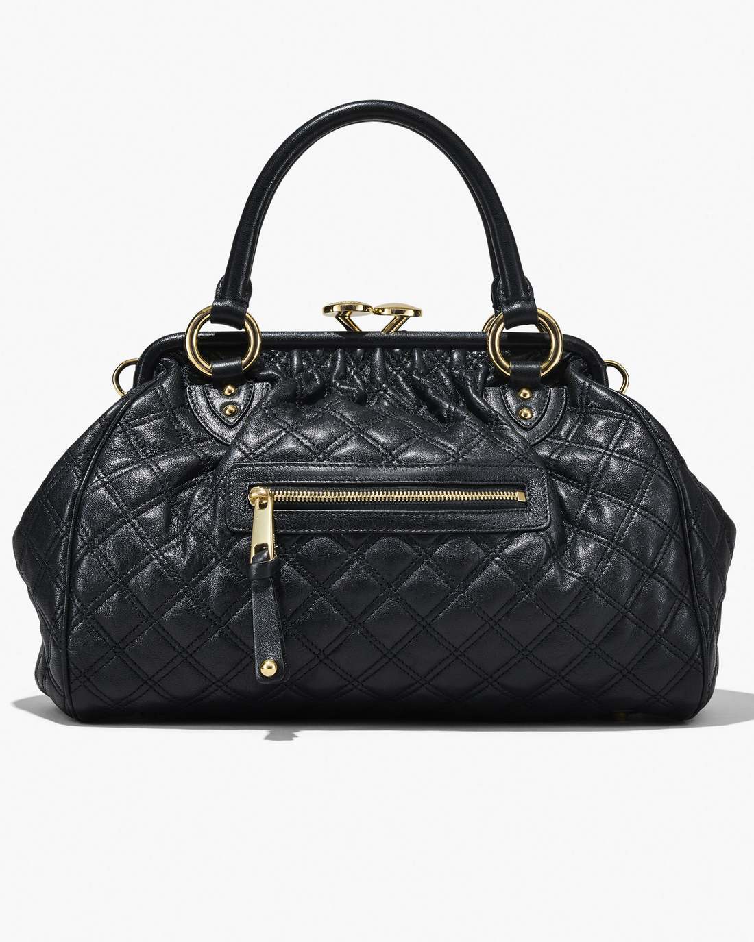 Re-Edition Quilted Leather Stam Bag Black Marc Jacobs / BAGS