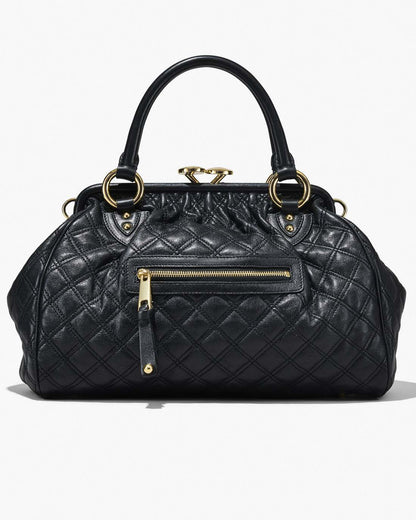 Re-Edition Quilted Leather Stam Bag Black Marc Jacobs / BAGS