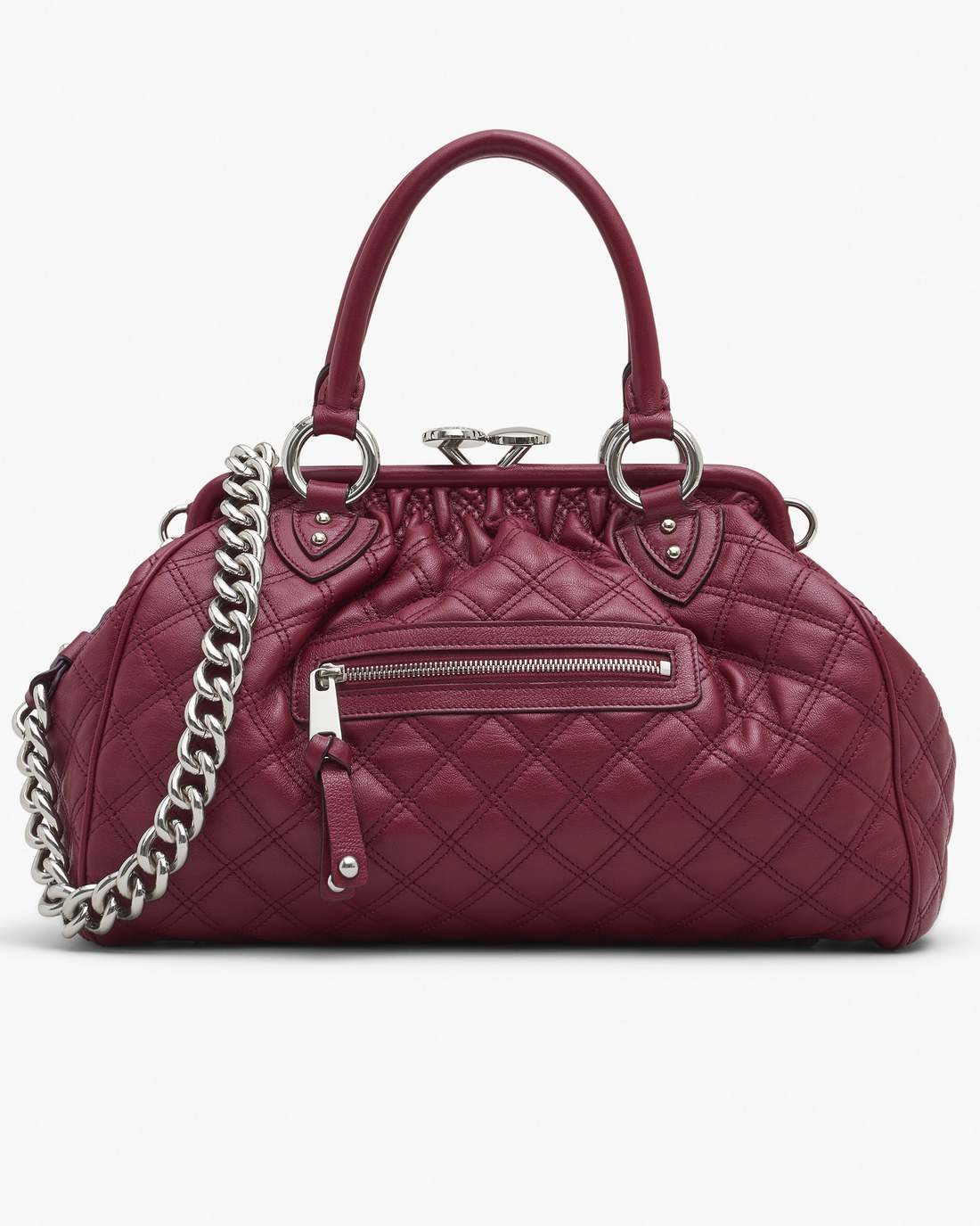 Re-Edition Quilted Leather Stam Bag Cherry Marc Jacobs / BAGS