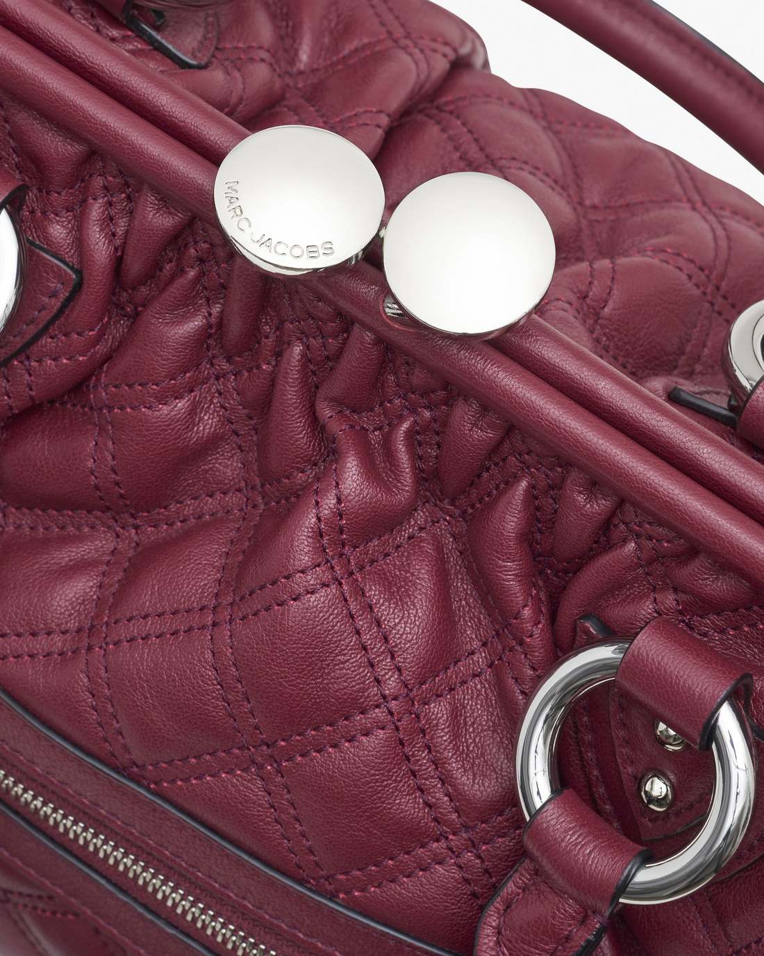 Re-Edition Quilted Leather Stam Bag Cherry Marc Jacobs / BAGS