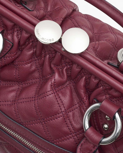 Re-Edition Quilted Leather Stam Bag Cherry Marc Jacobs / BAGS