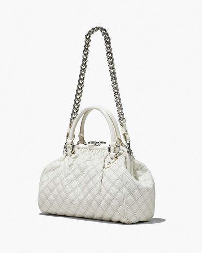 Re-Edition Quilted Leather Stam Bag Cloud White Marc Jacobs / BAGS