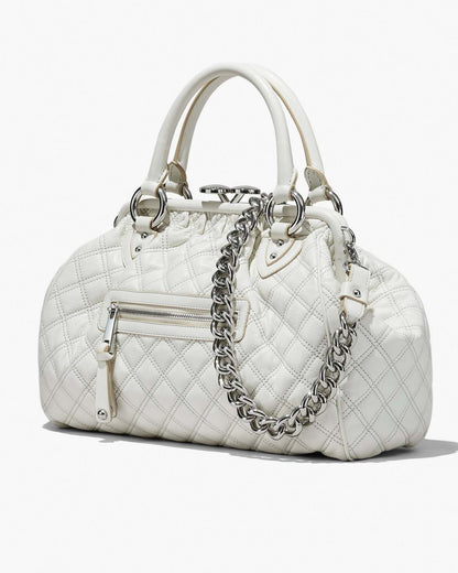 Re-Edition Quilted Leather Stam Bag Cloud White Marc Jacobs / BAGS