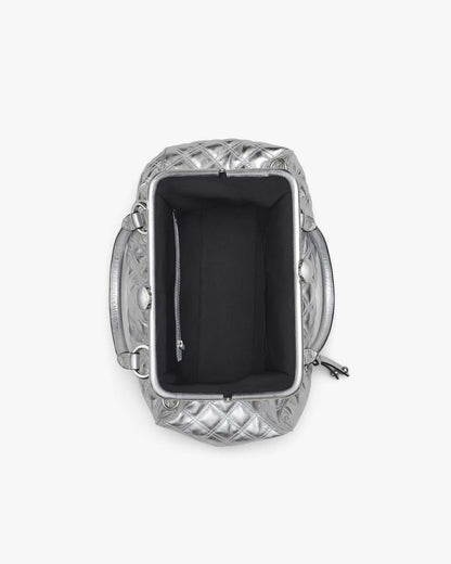 Re-Edition Quilted Metallic Leather Stam Bag Silver Marc Jacobs / BAGS