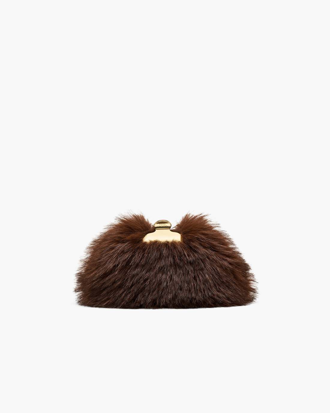 The Faux Fur Glam Small Clutch Dark Brown Marc Jacobs / BAGS|NEW ARRIVALS