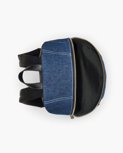 The Biker Colorblock Denim Large Backpack Indigo Multi Marc Jacobs / BAGS