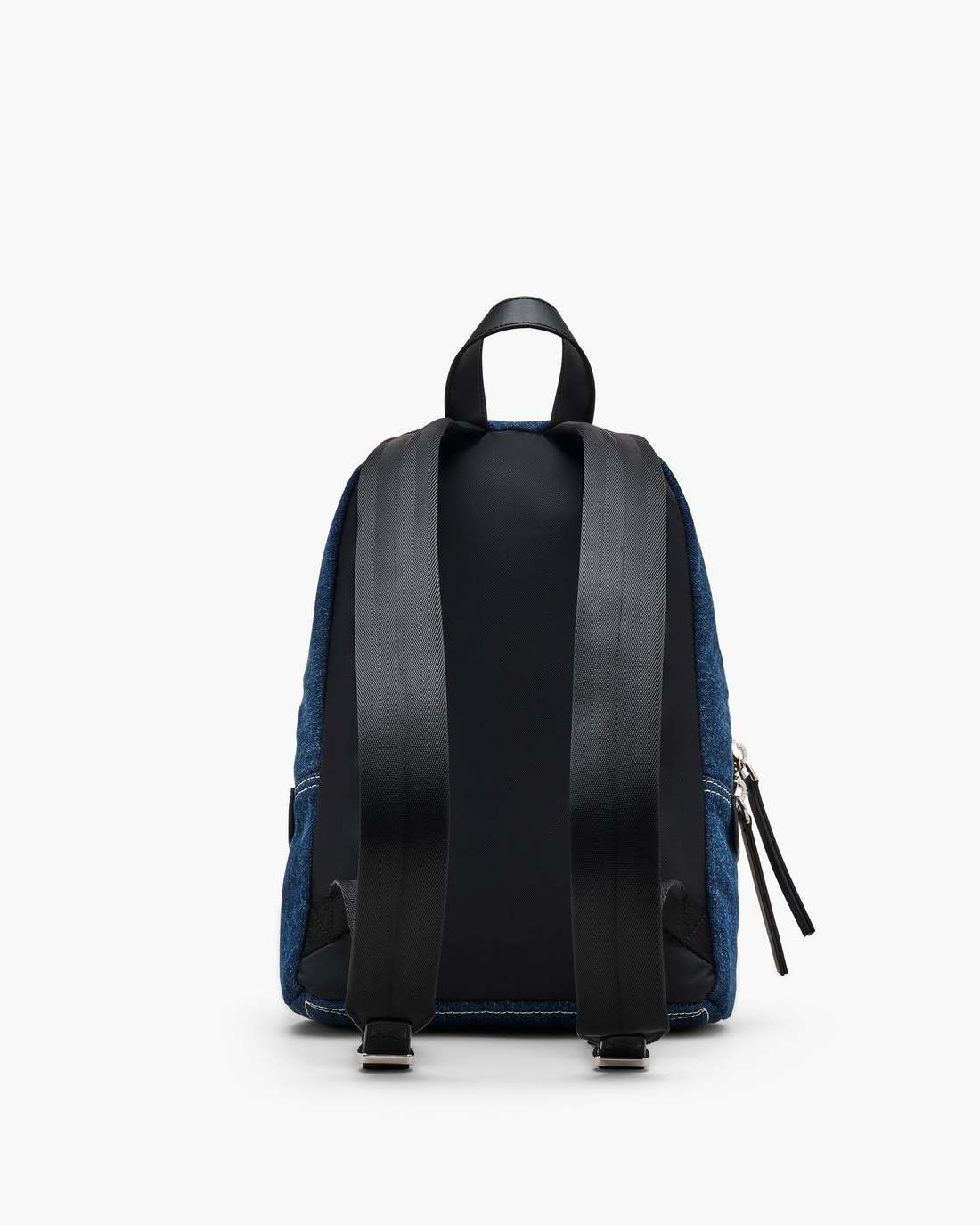 The Biker Colorblock Denim Medium Backpack Indigo Multi Marc Jacobs / BAGS