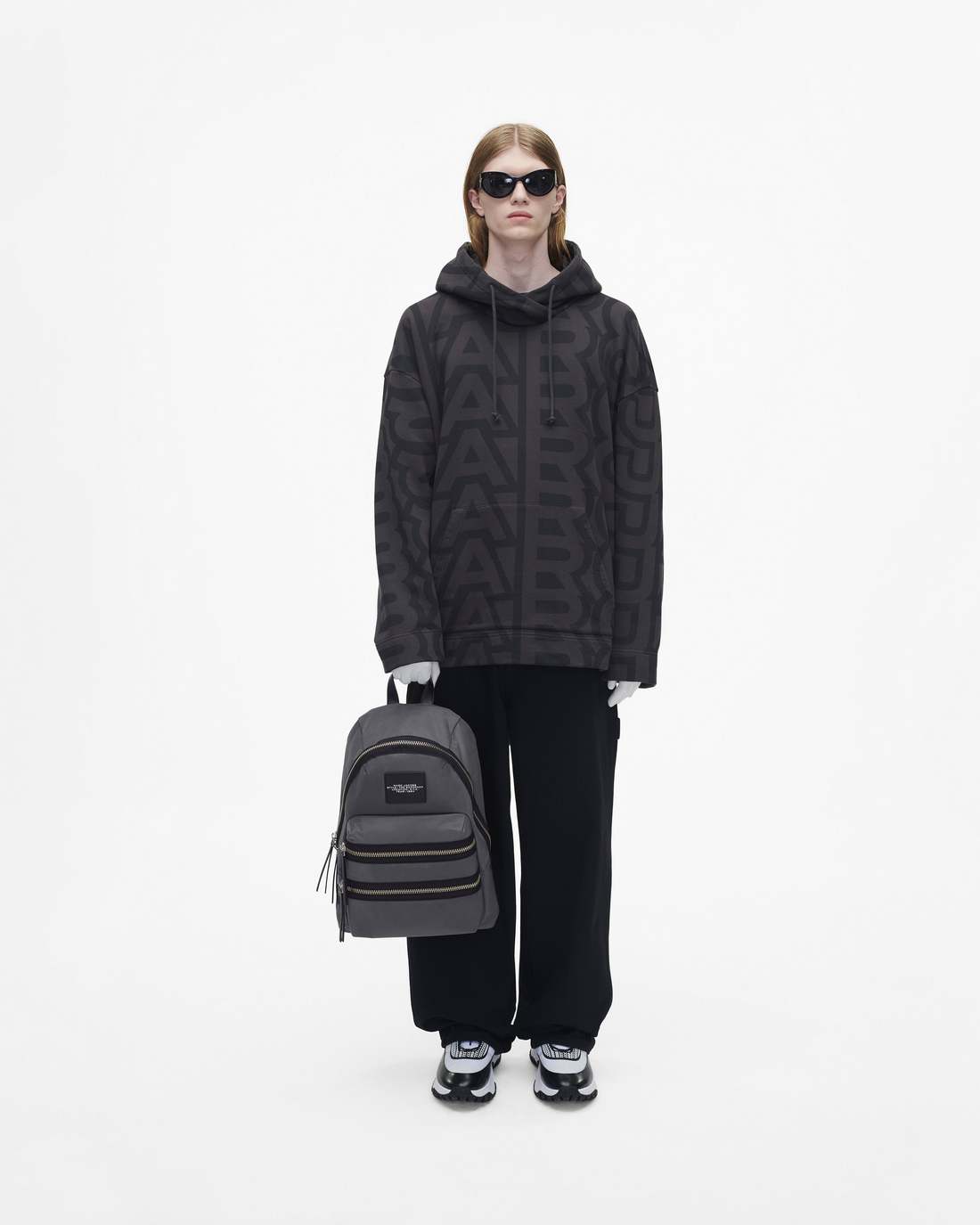 The Biker Nylon Large Backpack Dark Shadow Marc Jacobs / BAGS