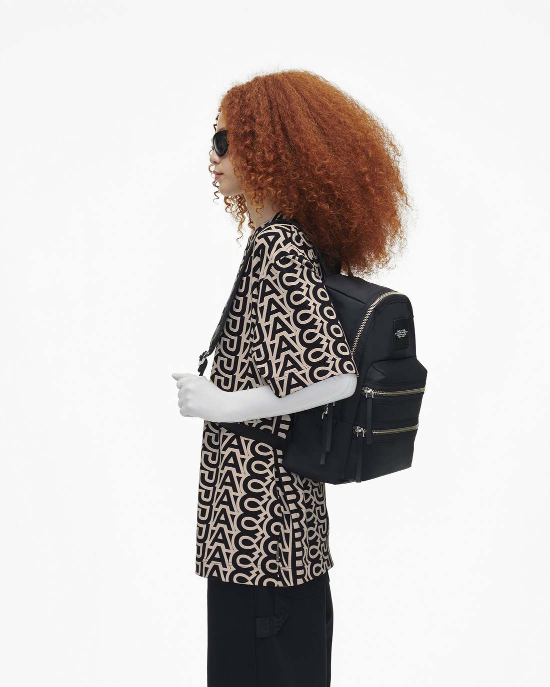 The Biker Nylon Large Backpack Black Marc Jacobs / BAGS