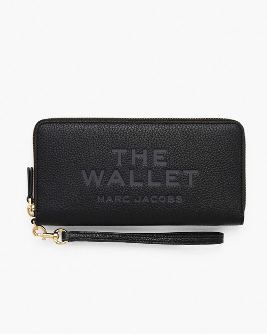 The Leather Continental Wallet Black Marc Jacobs / WALLETS