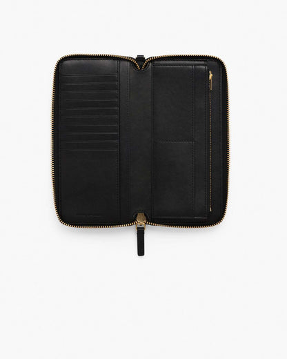 The Leather Continental Wallet Black Marc Jacobs / WALLETS