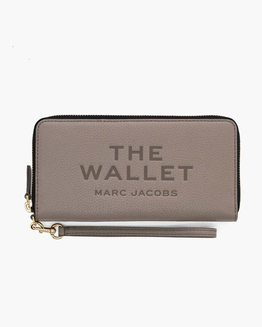 The Leather Continental Wallet Cement Marc Jacobs / WALLETS
