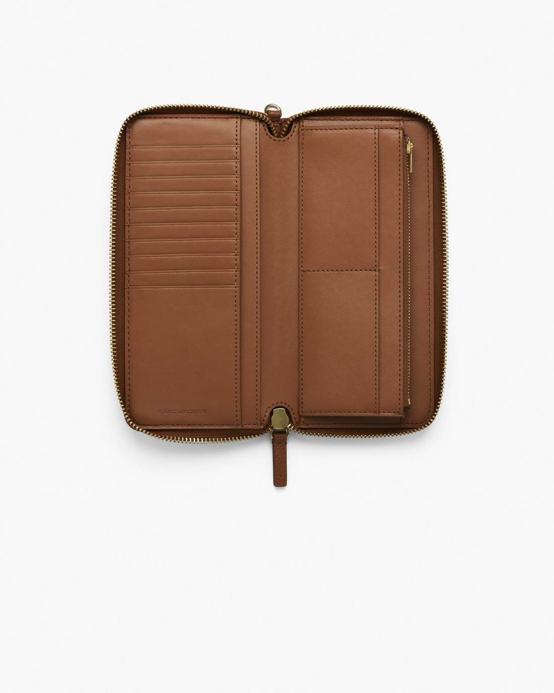 The Leather Continental Wallet Argan Oil Marc Jacobs / WALLETS
