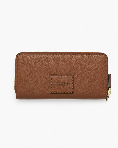 The Leather Continental Wallet Argan Oil Marc Jacobs / WALLETS