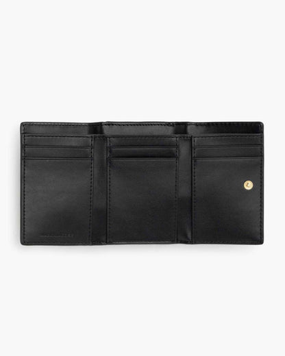 The Leather Trifold Wallet Black Marc Jacobs / WALLETS