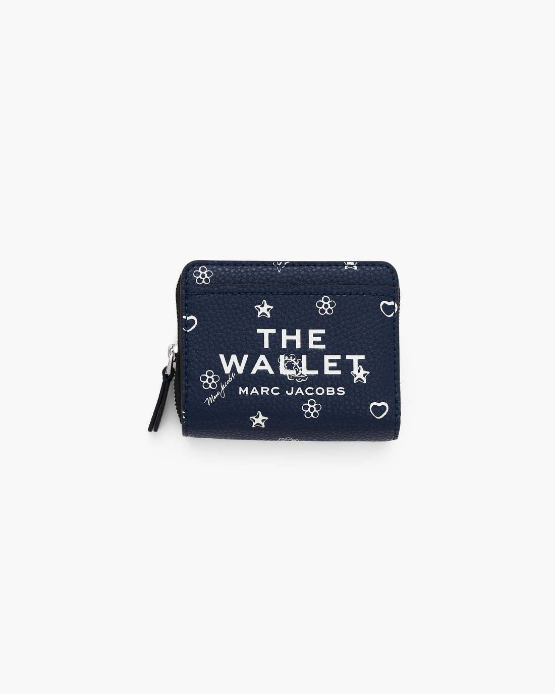 Marc Jacobs The Bandana Mini Compact Wallet Navy Multi