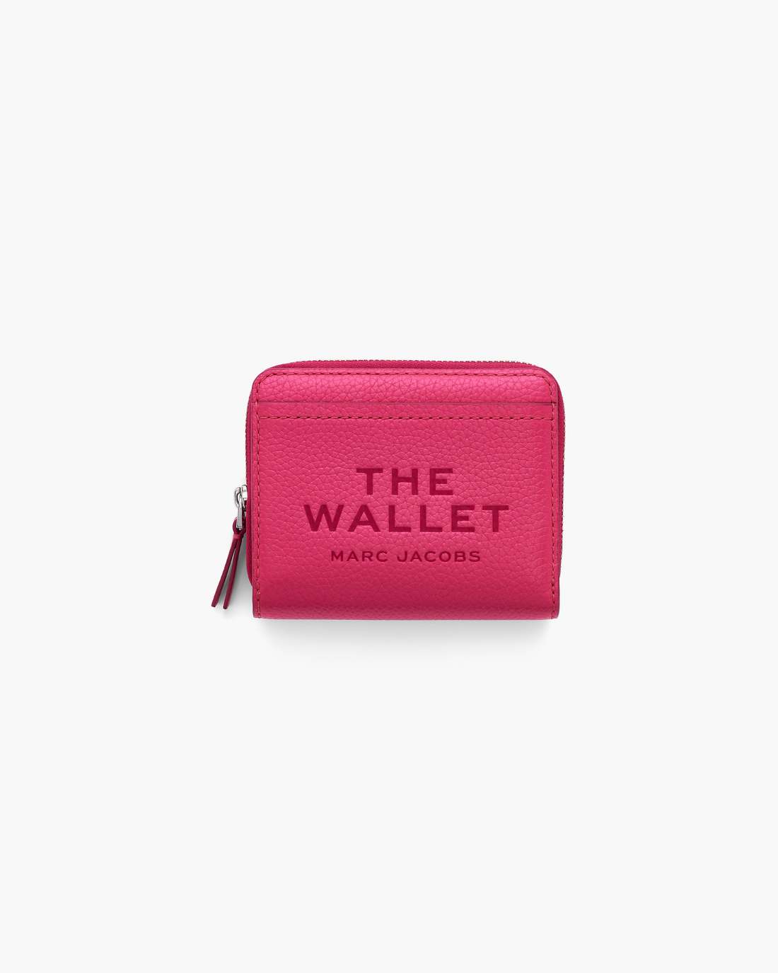The Leather Mini Compact Wallet Raspberry Pink Marc Jacobs / WALLETS