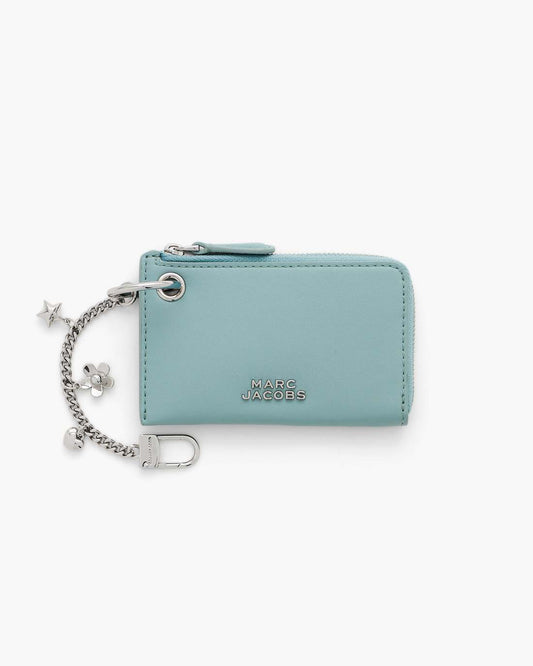 The Everyday Top Zip Charm Wallet Sky Blue Marc Jacobs / WALLETS|ACCESSORIES|NEW ARRIVALS