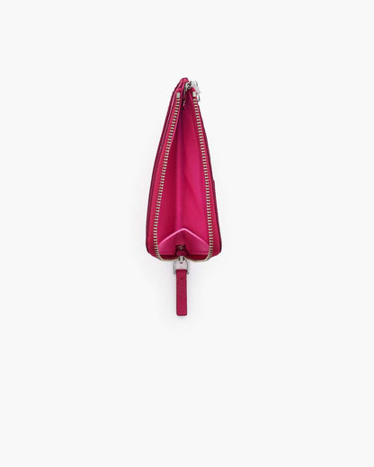 The Leather Top Zip Multi Wallet Raspberry Pink Marc Jacobs / WALLETS