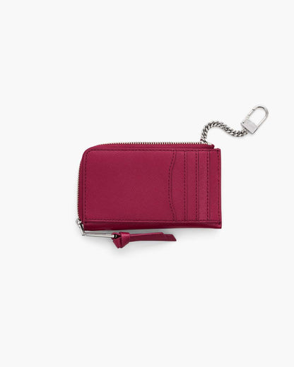 Marc Jacobs The Utility Snapshot Top Zip Multi Wallet Lipgloss Pink