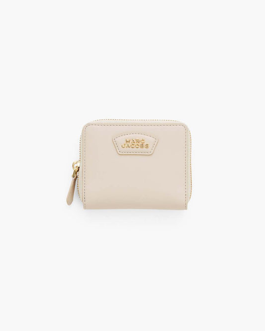 The Everyday Slim Compact Wallet Cloud White Marc Jacobs / WALLETS|NEW ARRIVALS