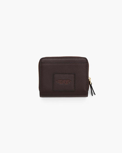 The Leather Mini Compact Wallet Ganache Marc Jacobs / WALLETS