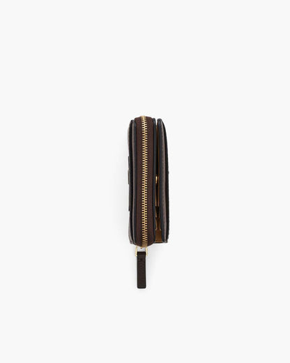 The Leather Mini Compact Wallet Ganache Marc Jacobs / WALLETS