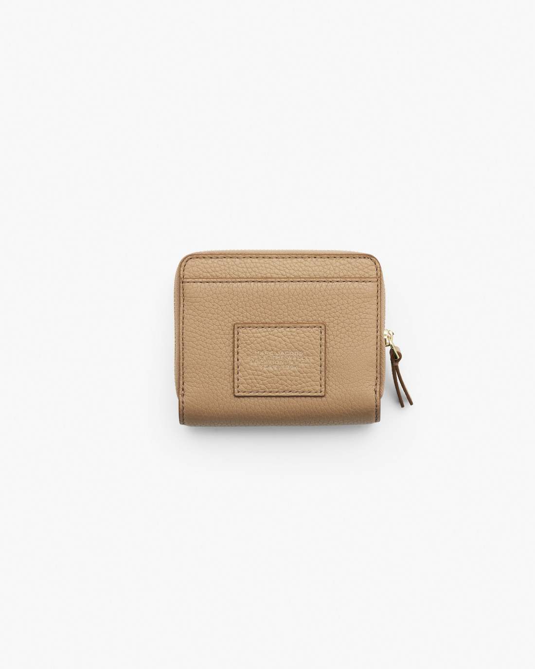 The Leather Mini Compact Wallet Camel Marc Jacobs / WALLETS