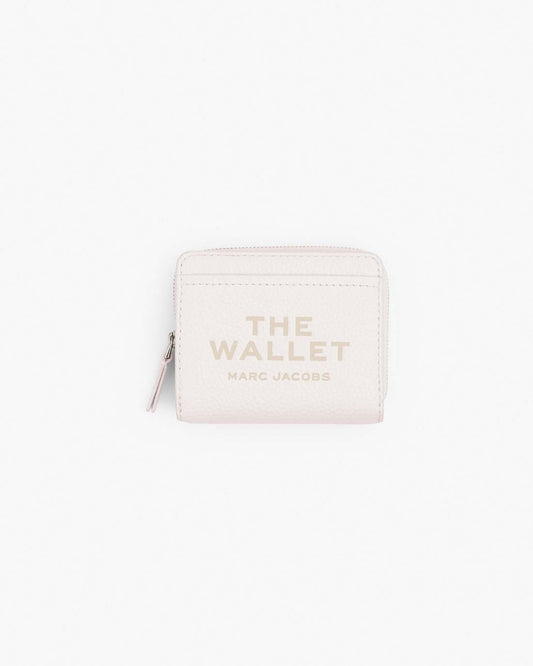 The Leather Mini Compact Wallet Cotton Marc Jacobs / WALLETS