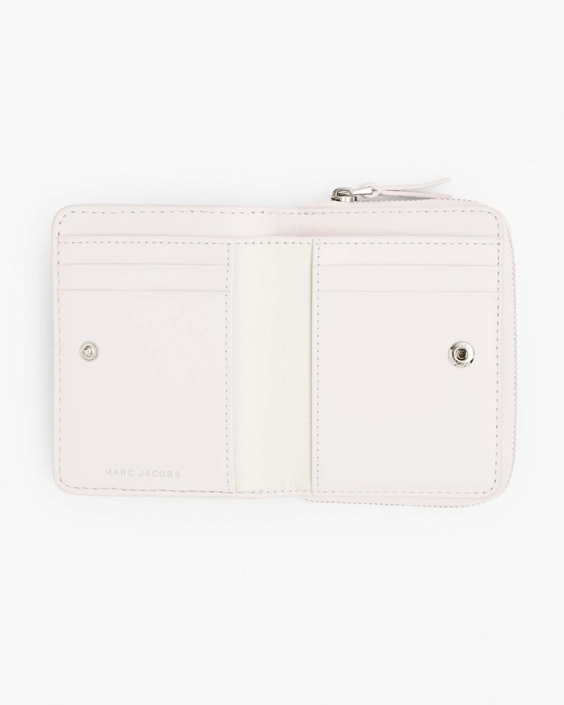 The Leather Mini Compact Wallet Cotton Marc Jacobs / WALLETS