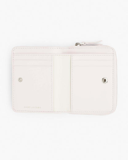 The Leather Mini Compact Wallet Cotton Marc Jacobs / WALLETS