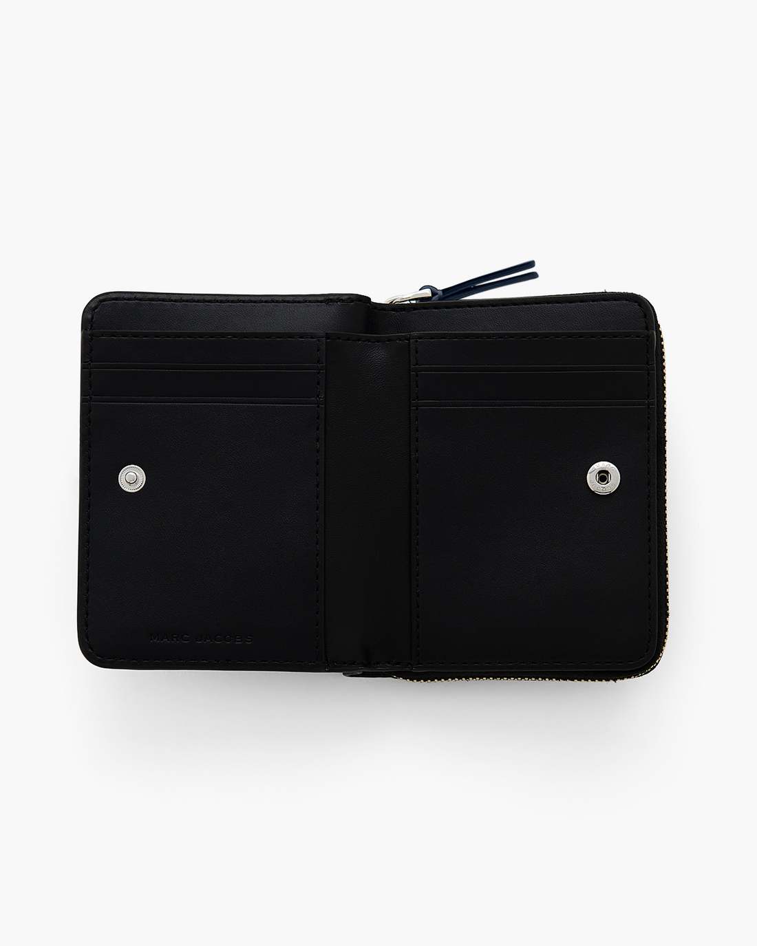 The Leather Mini Compact Wallet Blue Sea Marc Jacobs / WALLETS