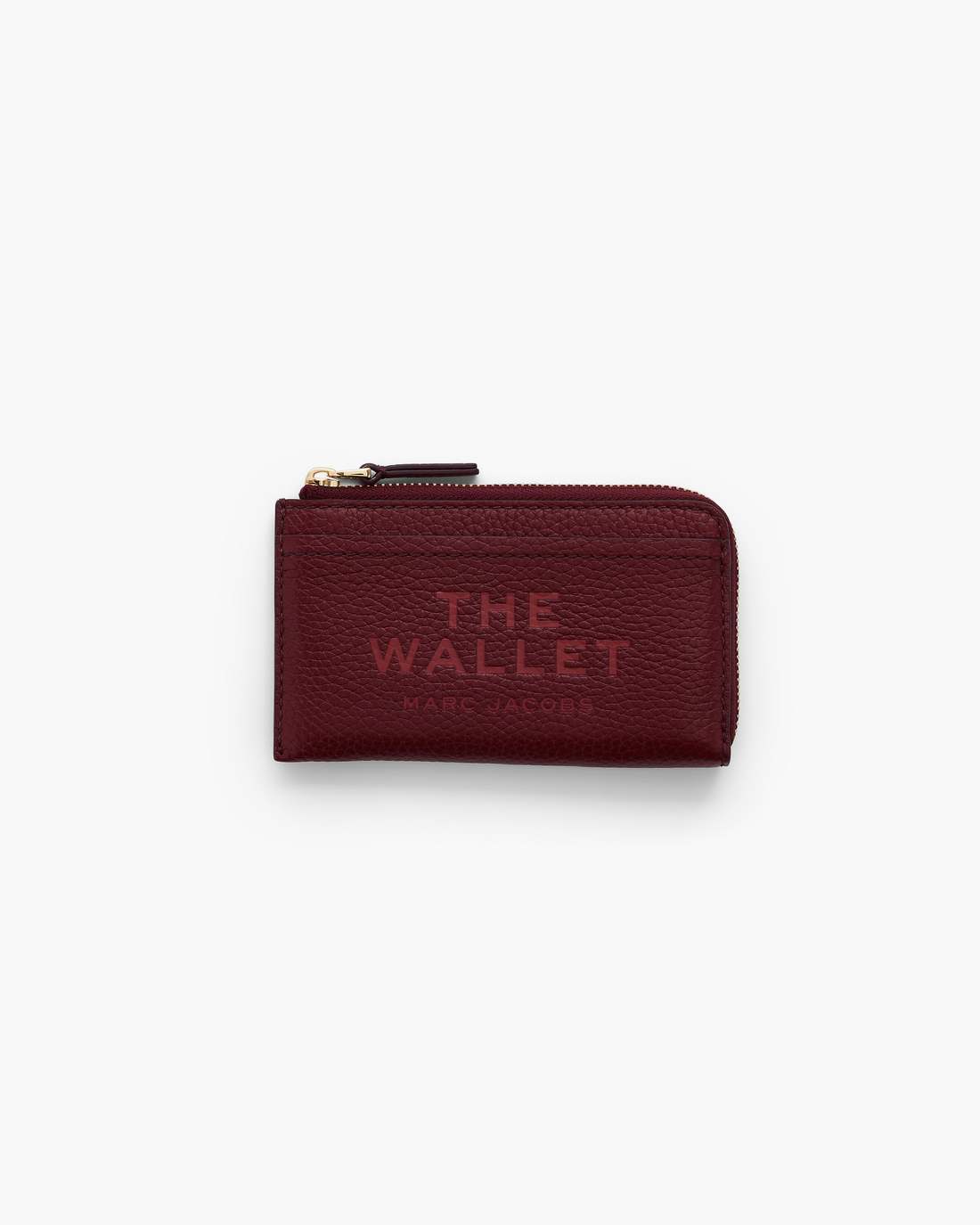 The Leather Top Zip Multi Wallet Cherry Marc Jacobs / WALLETS