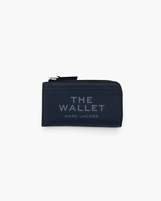 The Leather Top Zip Multi Wallet Blue Sea Marc Jacobs / WALLETS