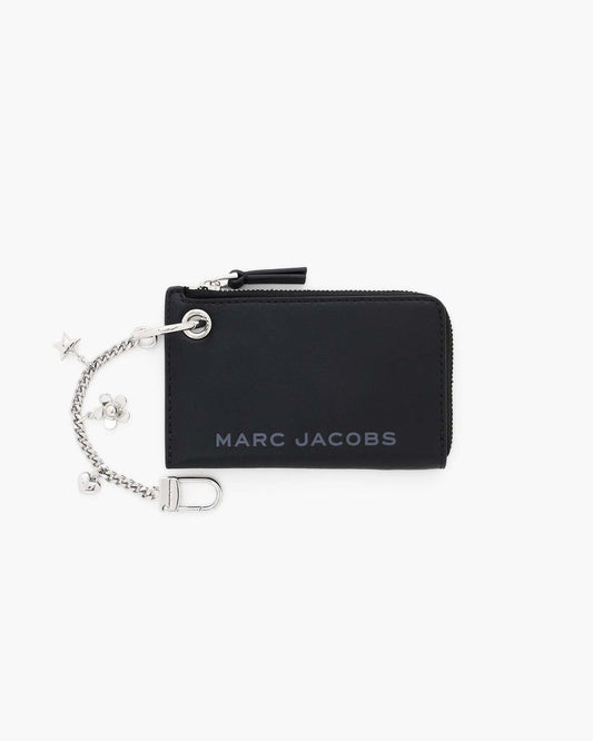 The Top Zip Charm Wallet Black Marc Jacobs / WALLETS
