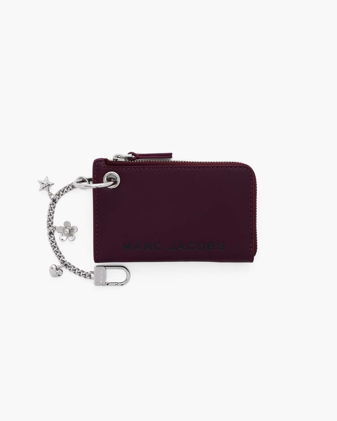 The Top Zip Charm Wallet Dark Plum Marc Jacobs / WALLETS|ACCESSORIES