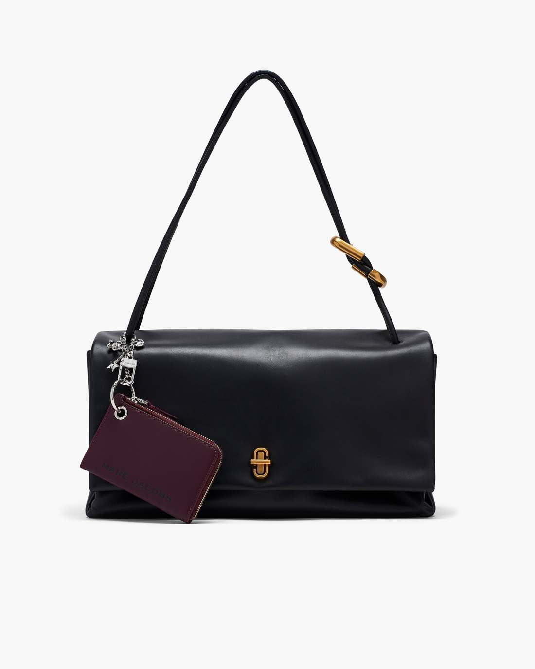 The Top Zip Charm Wallet Dark Plum Marc Jacobs / WALLETS|ACCESSORIES