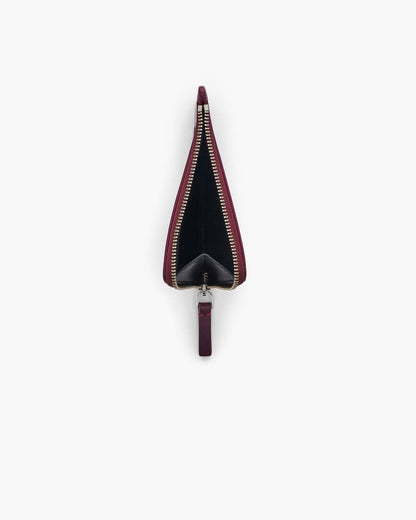 The Top Zip Charm Wallet Dark Plum Marc Jacobs / WALLETS|ACCESSORIES