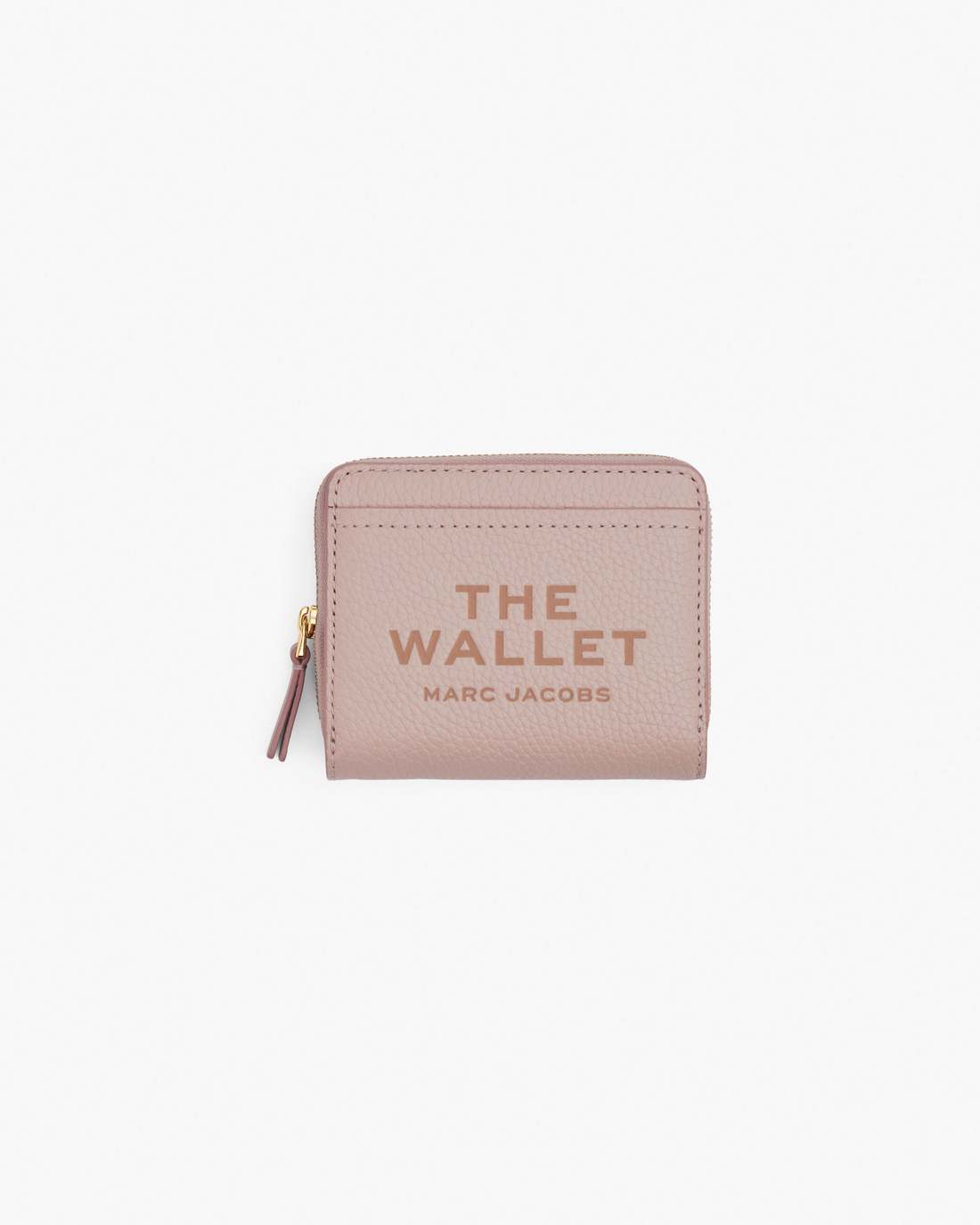 The Leather Mini Compact Wallet Rose Marc Jacobs / WALLETS