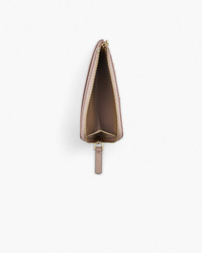 The Leather Top Zip Multi Wallet Rose Marc Jacobs / WALLETS