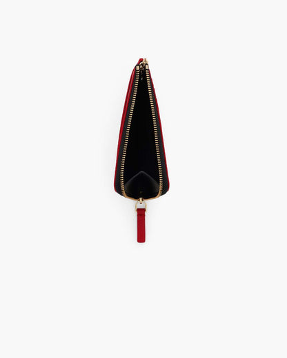 The Leather Top Zip Multi Wallet True Red Marc Jacobs / WALLETS|NEW ARRIVALS