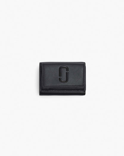 The Utility Snapshot DTM Mini Trifold Wallet Black Marc Jacobs / WALLETS