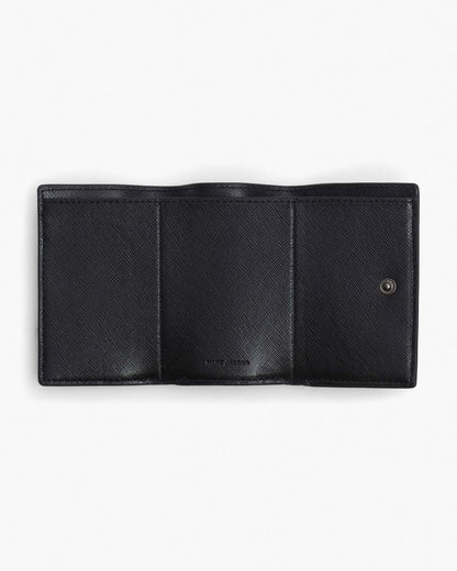The Utility Snapshot DTM Mini Trifold Wallet Black Marc Jacobs / WALLETS