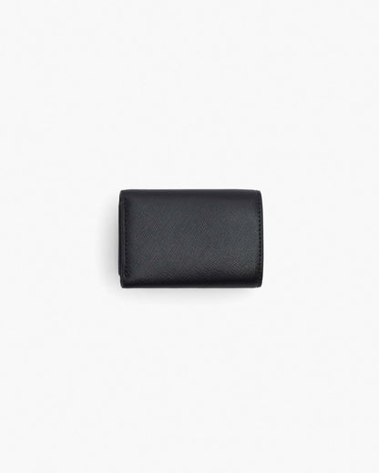 The Utility Snapshot DTM Mini Trifold Wallet Black Marc Jacobs / WALLETS