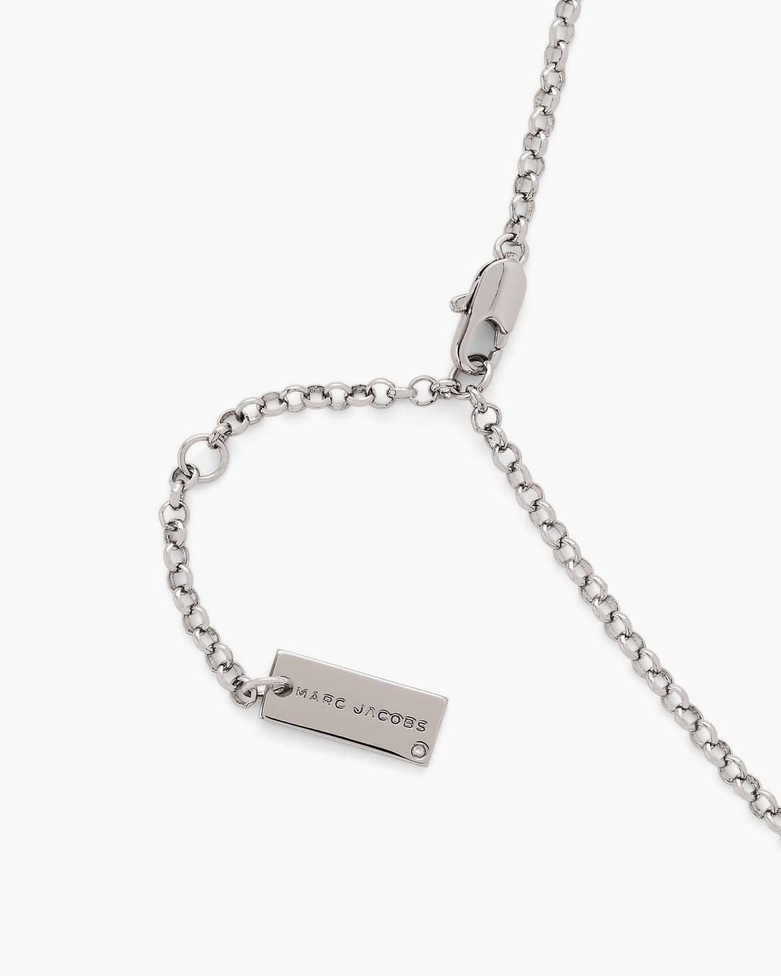 Marc Jacobs The Trinket Cluster Necklace Silver/Multi