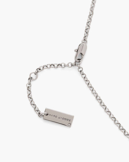 Marc Jacobs The Trinket Cluster Necklace Silver/Multi