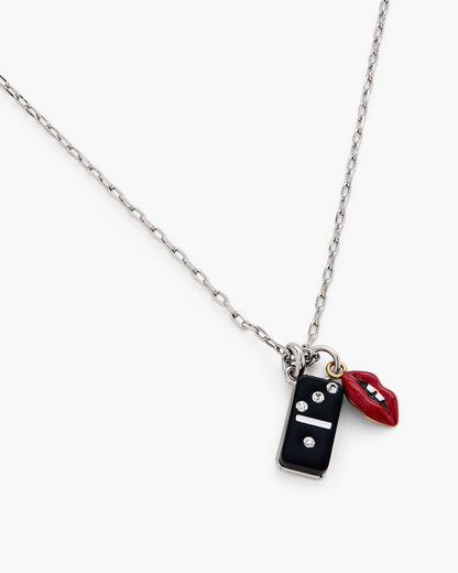 The Trinket Pendant Necklace Silver/Multi Marc Jacobs / JEWELRY|NEW ARRIVALS